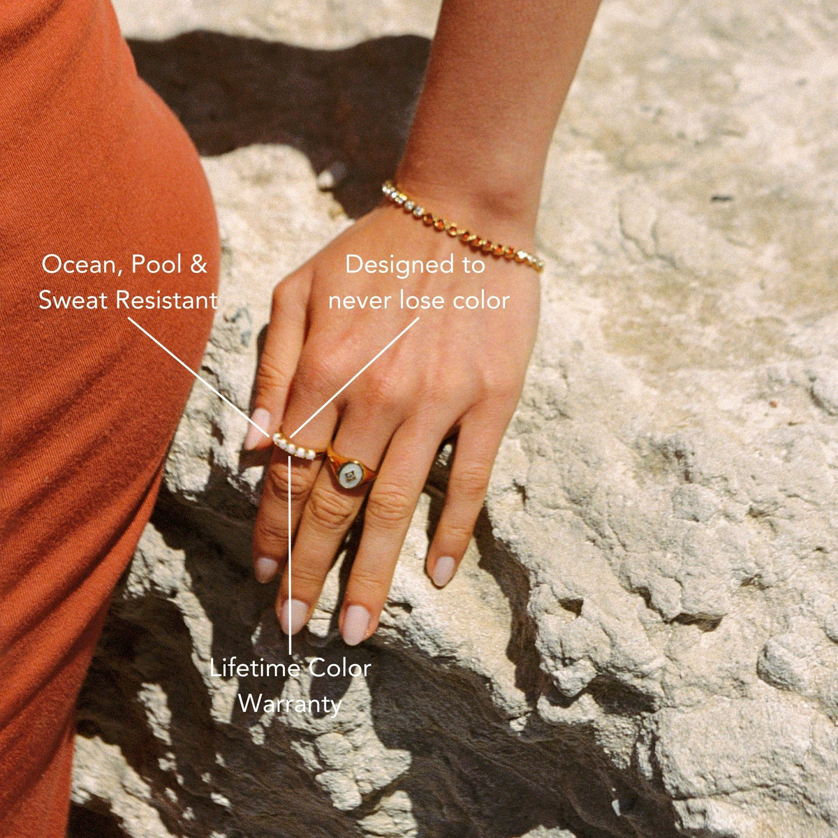 Opal Band Ring 9