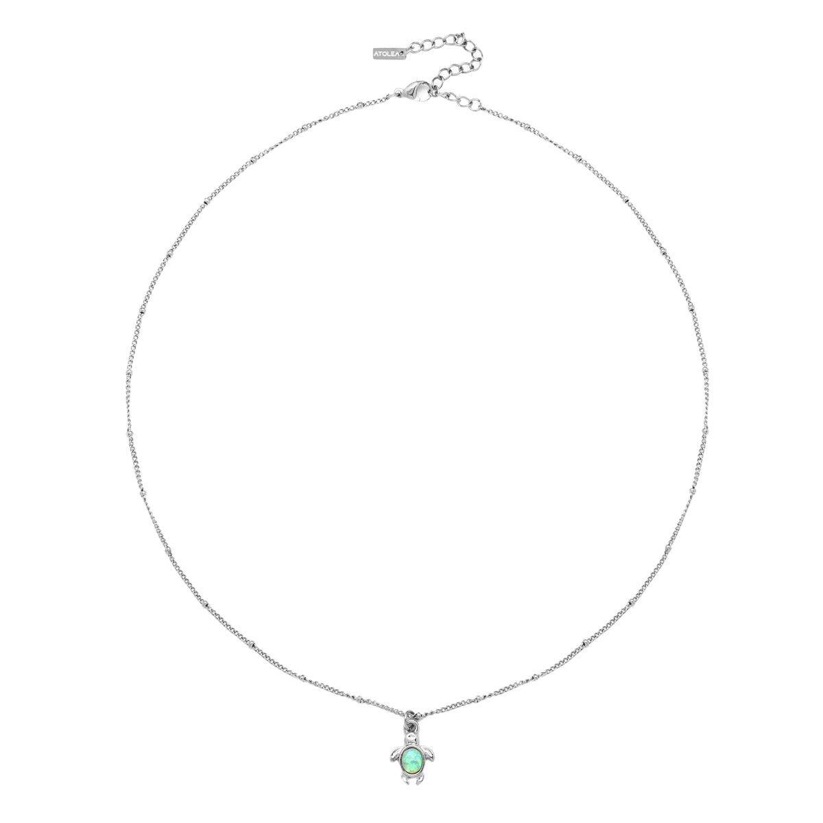 Opal Turtle Necklace 11