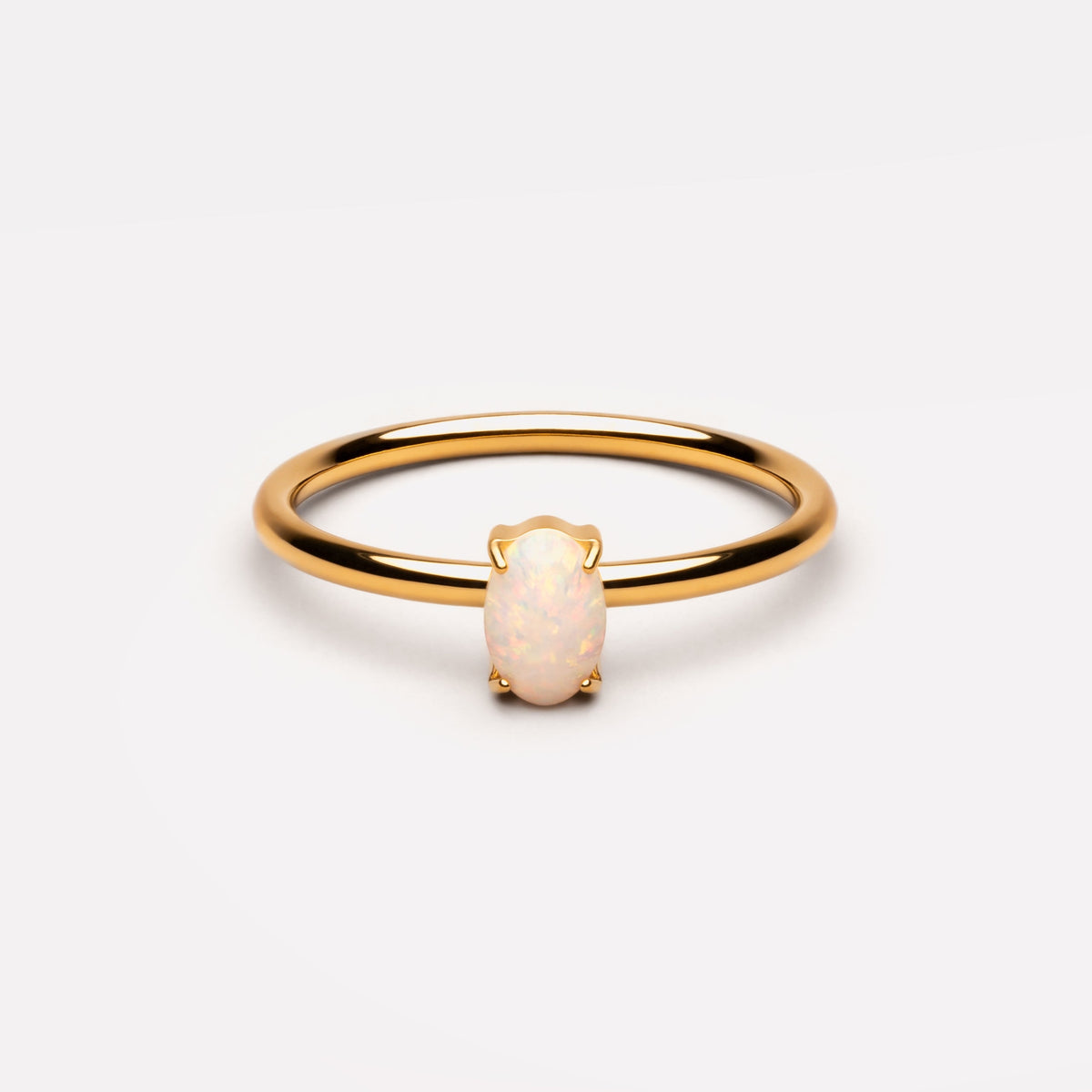 Oval Opal Ring 1