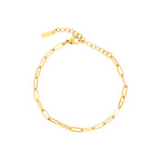 "Cozumel" Paperclip Bracelet 14
