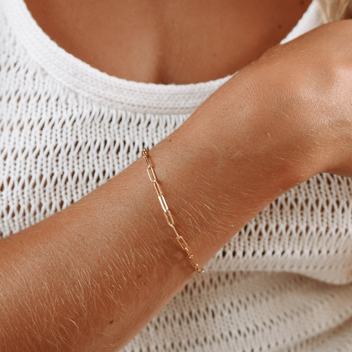 "Cozumel" Paperclip Bracelet 11