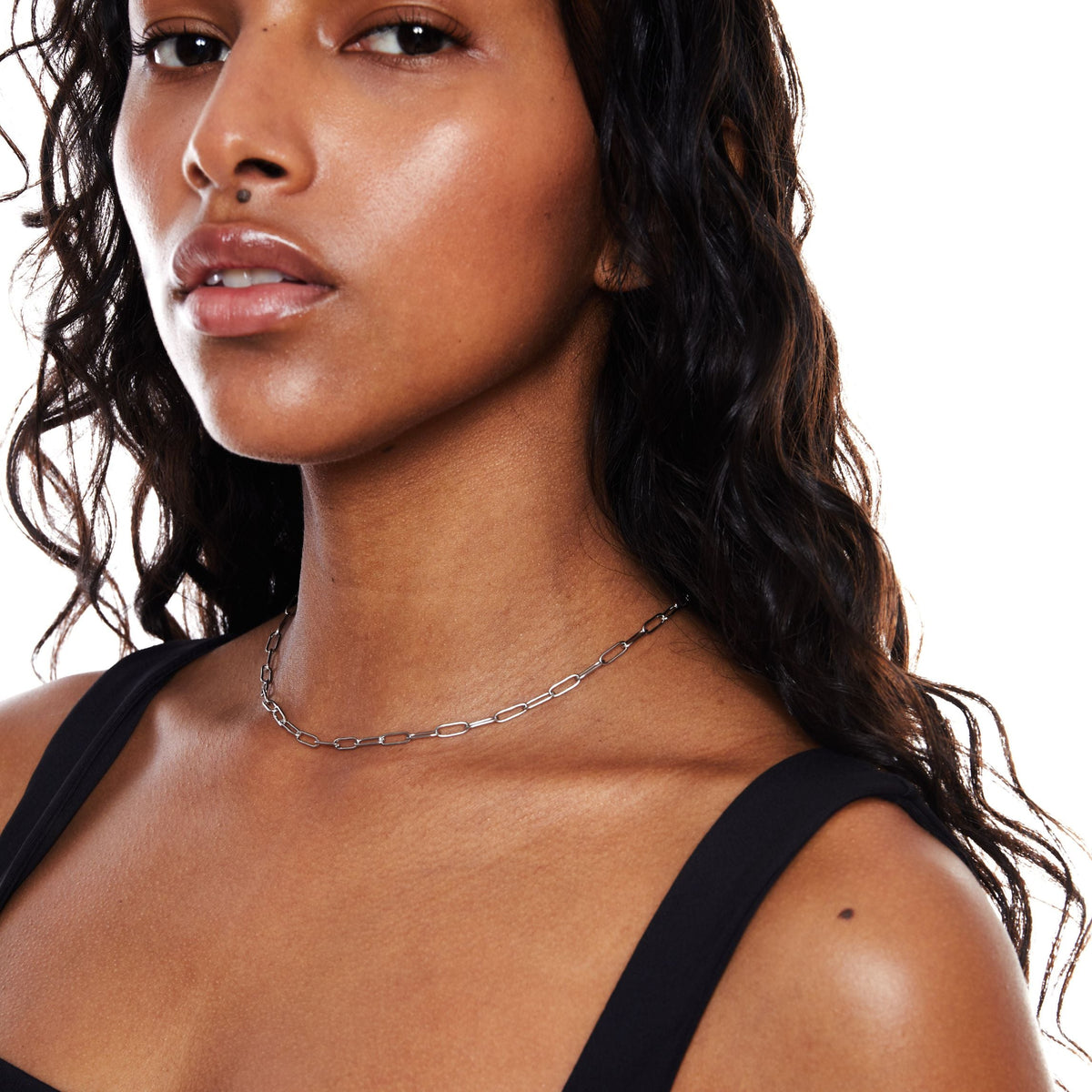 "Cozumel" Paperclip Choker 7