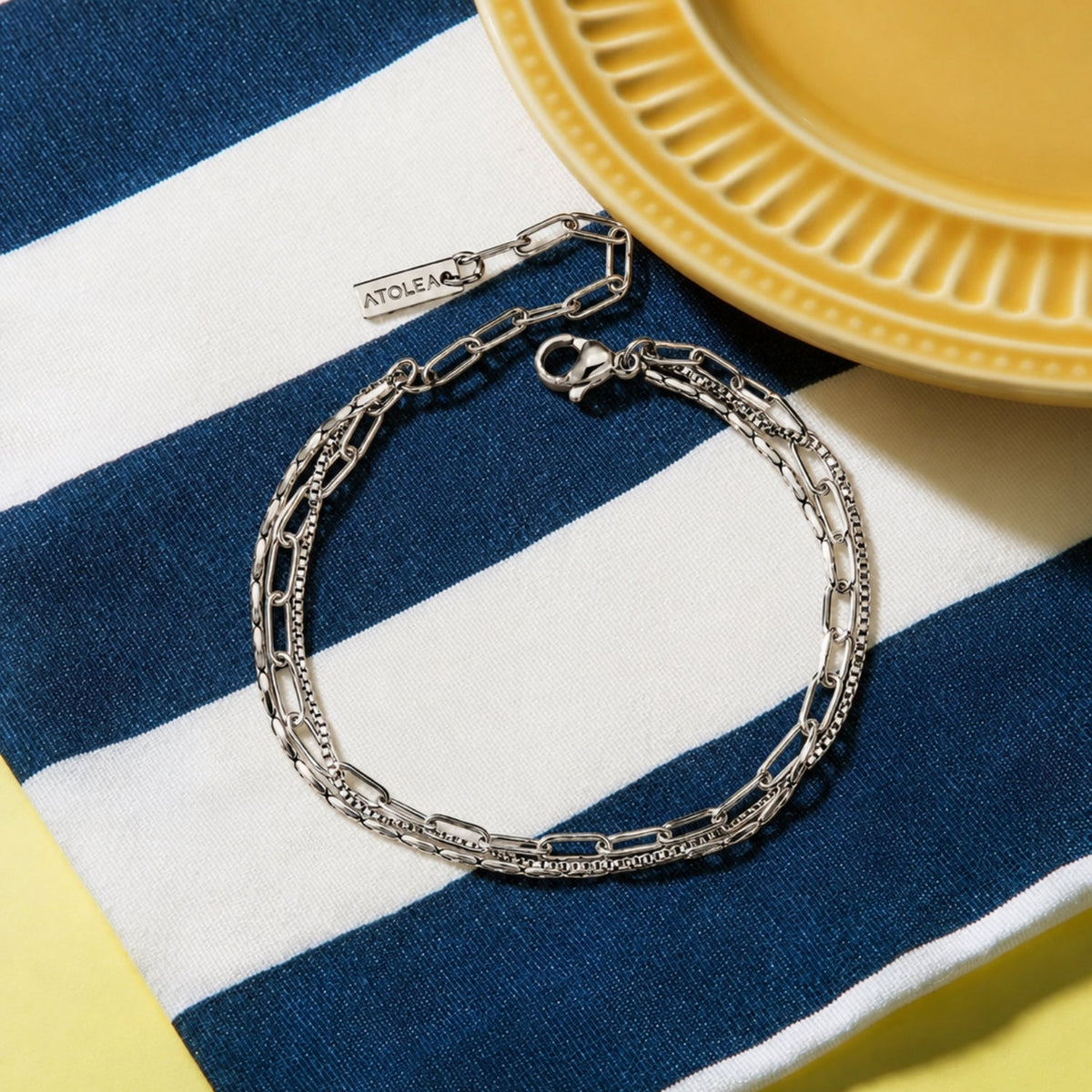 Golden Layered Bracelet 11