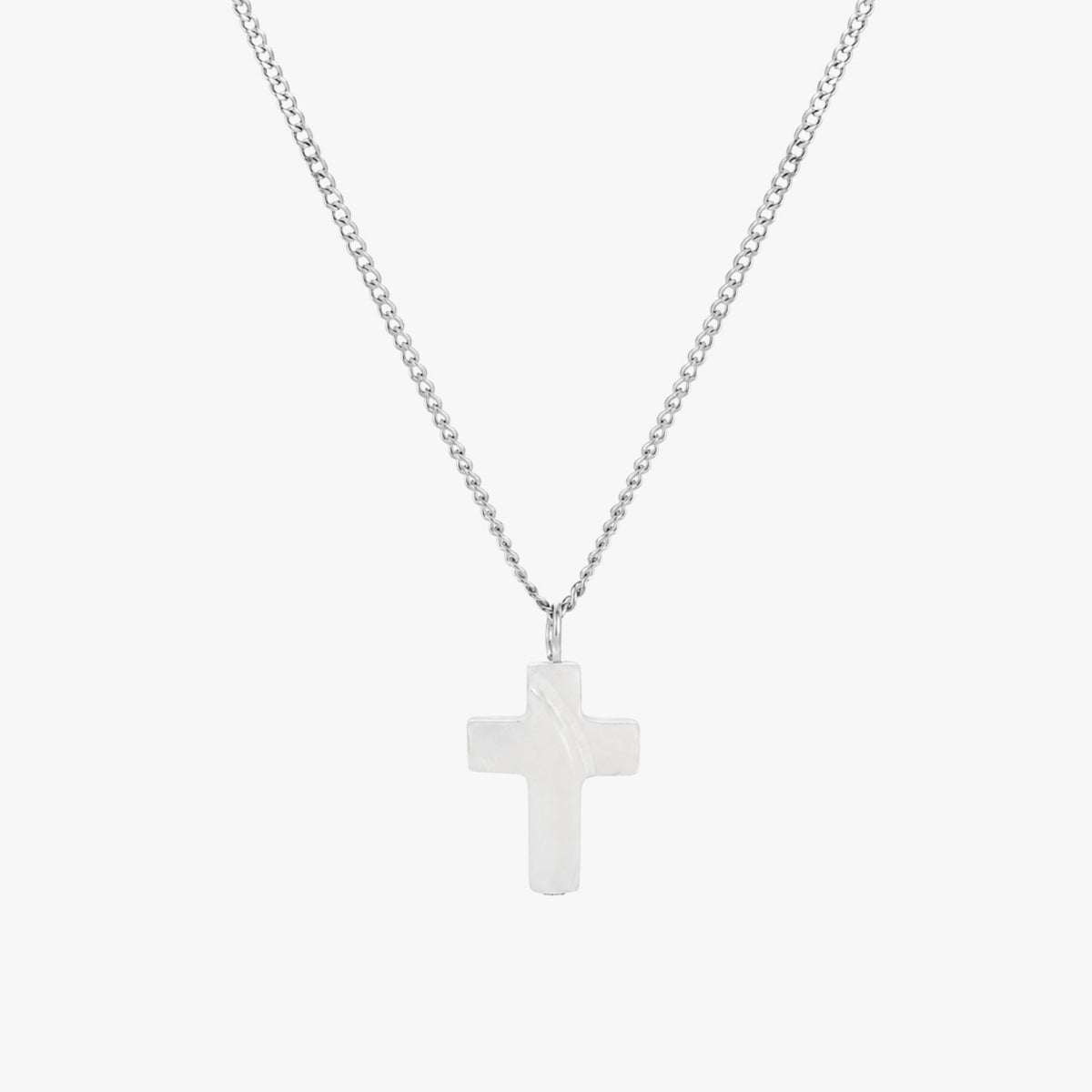 Mother of Pearl Cross Necklace 7