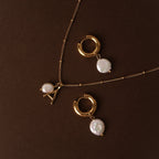 Initial & Pearl Necklace 9