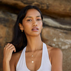 Pearl Initial Necklace 5