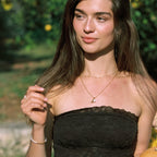 Initial & Pearl Necklace 7