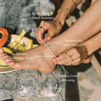 Perla Rosa Anklet 13