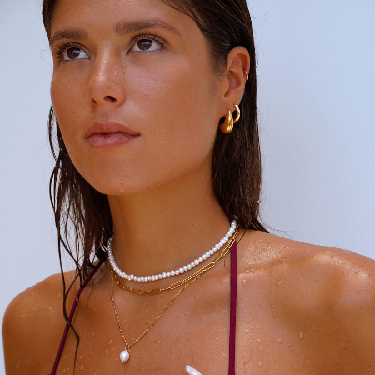 Mini Freshwater Pearl Choker 2