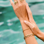 Layered Pebble Bracelet 5