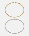 Permanent Bracelet Set Silver & Gold | Couple Set 1
