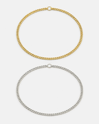 Permanent Bracelet Set Silver & Gold | Couple Set 1