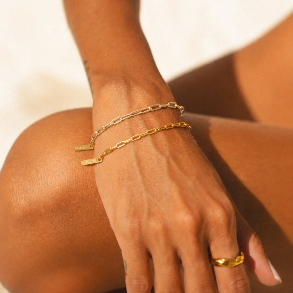 "Cozumel" Paperclip Bracelet 6