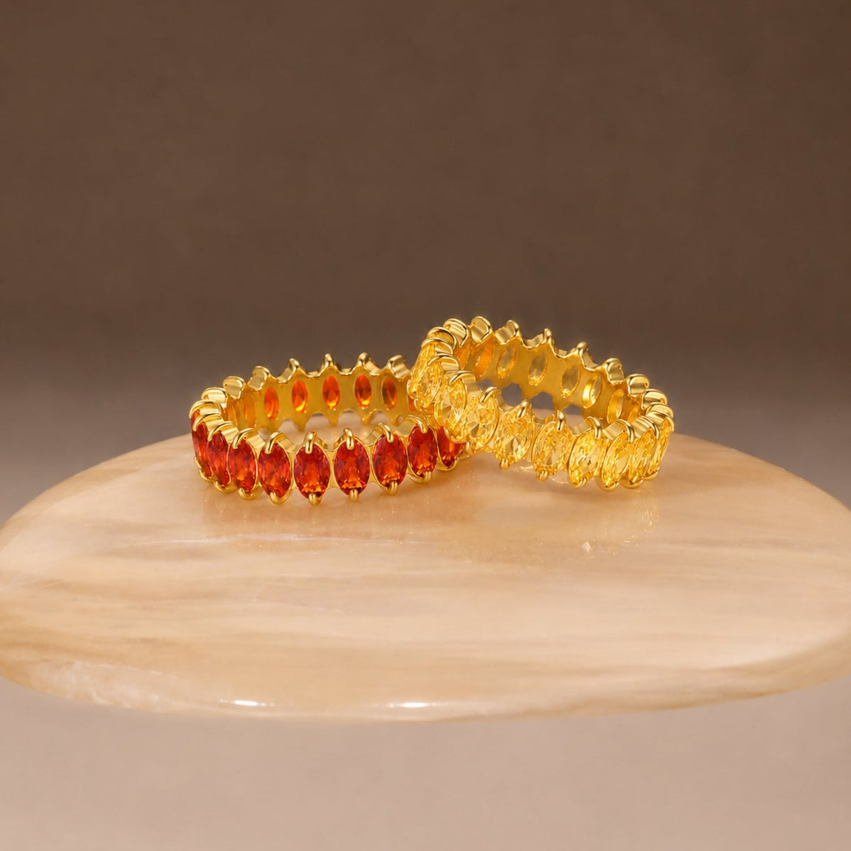 Birthstone Eternity Ring 10