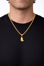 Praying Hands Necklace | Gold 2