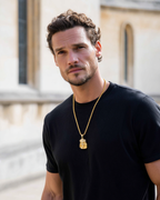 Praying Hands Necklace | Gold 3