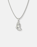 Praying Hands Necklace | Stainless steel 1