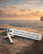 Keychain (Proverbs 3:5) 4