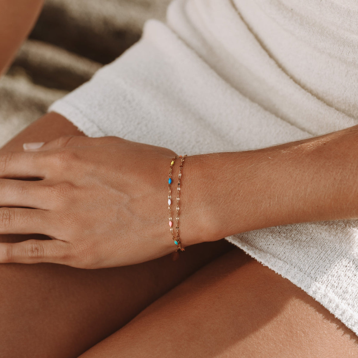 Rainbow Dainty Bracelet 5