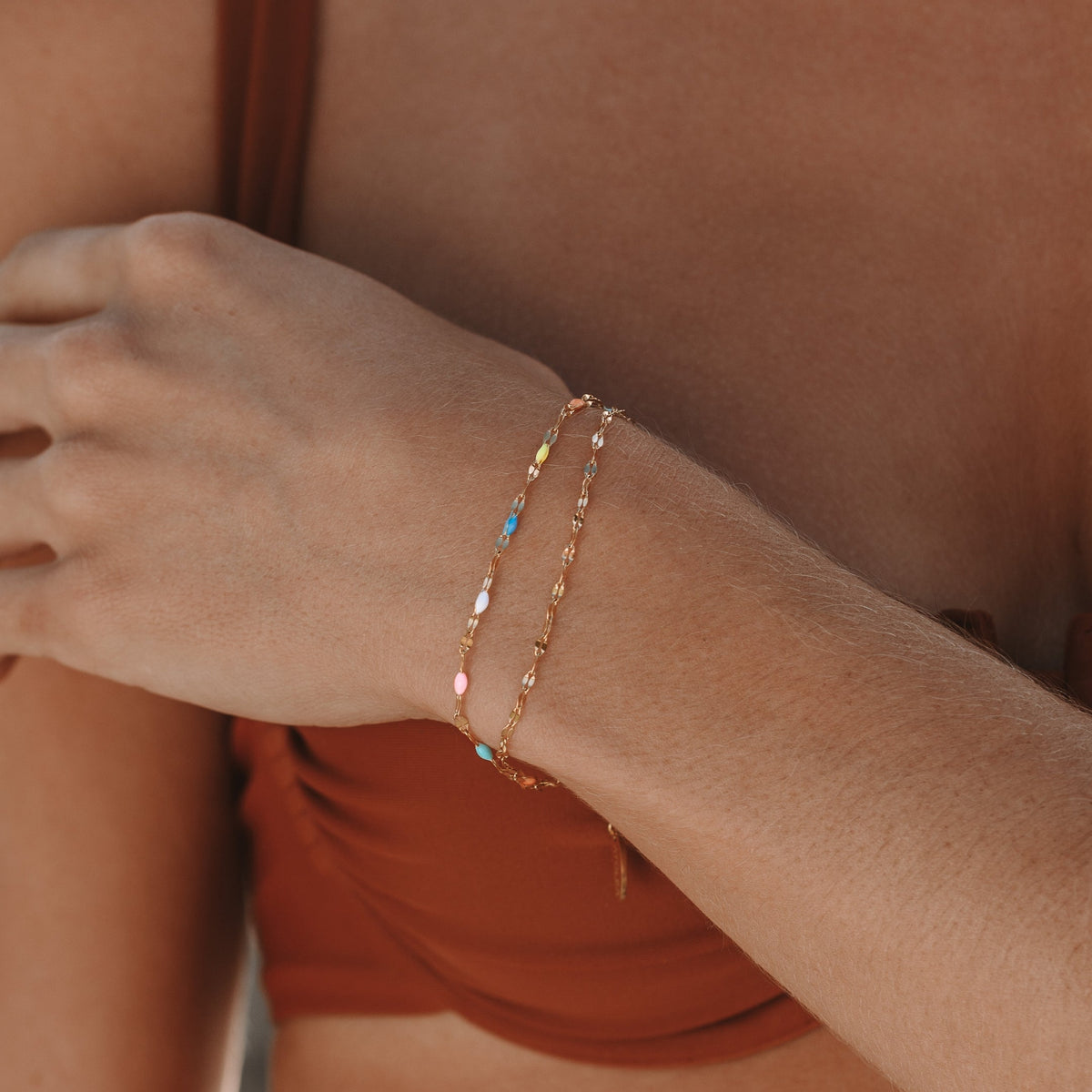 Rainbow Dainty Bracelet 3
