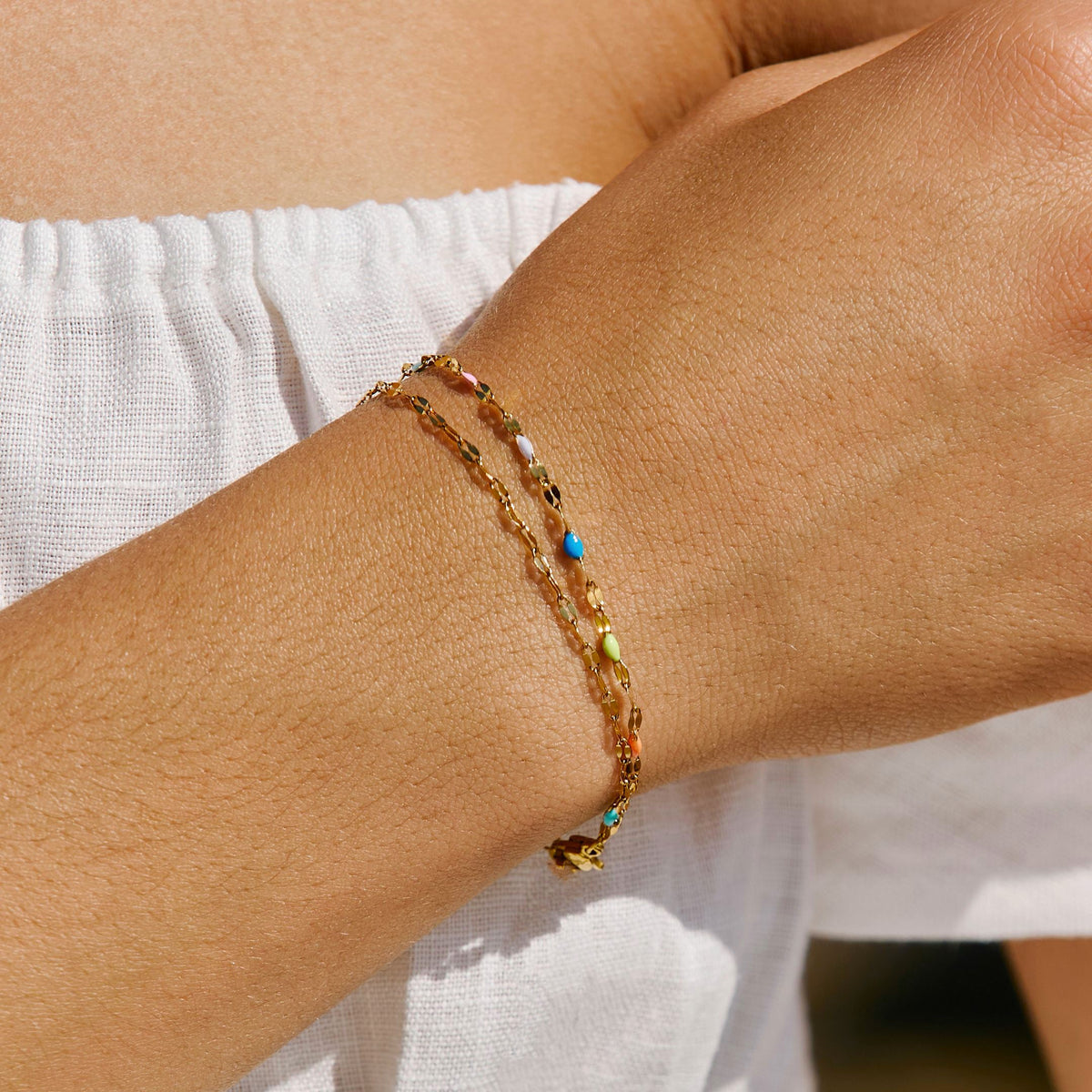 Rainbow Dainty Bracelet 2