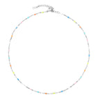 Rainbow Dainty Choker 16