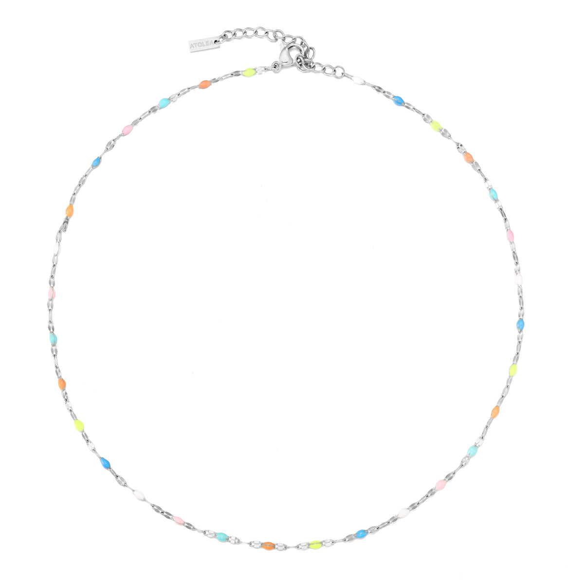 Rainbow Dainty Choker 16