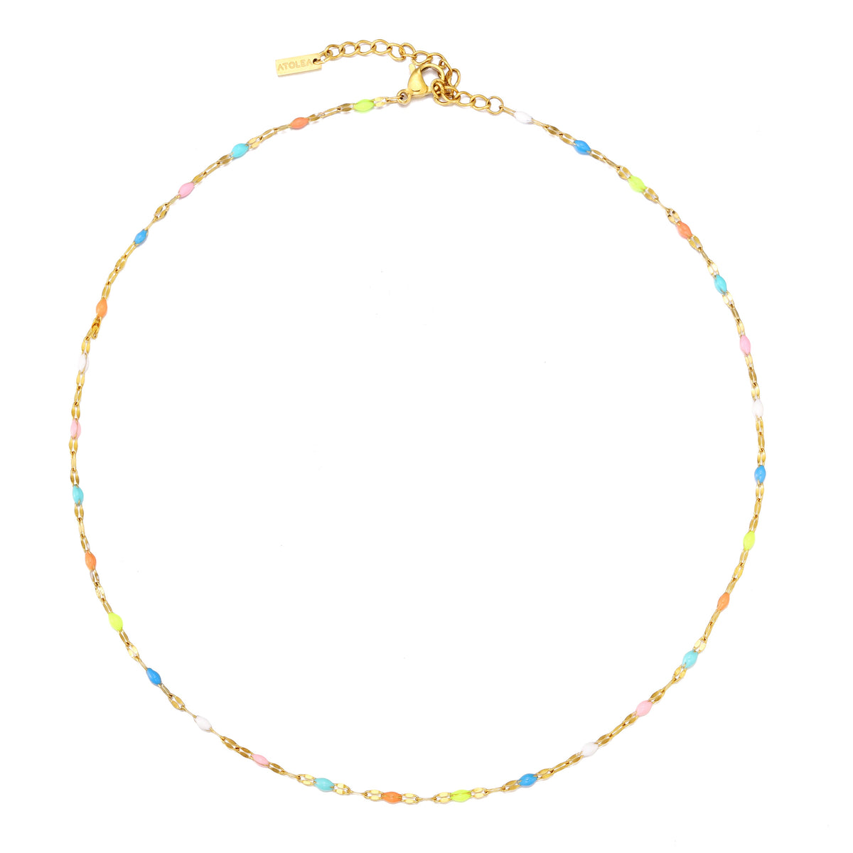 Rainbow Dainty Choker 14