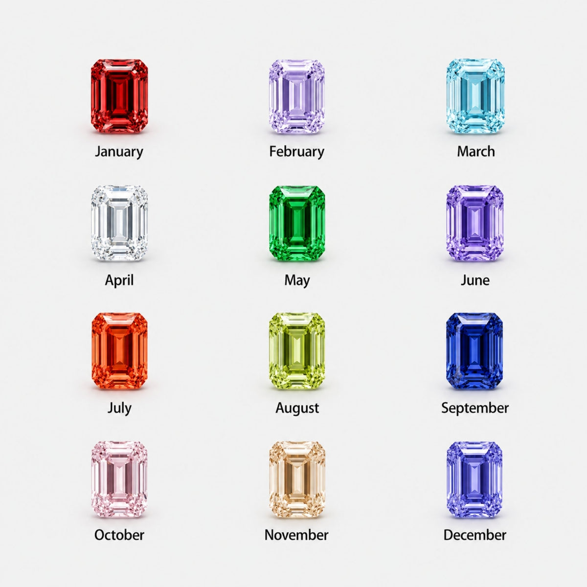 Toi et Moi Birthstone Ring 6