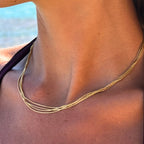 "Riviera" Layered Choker 8