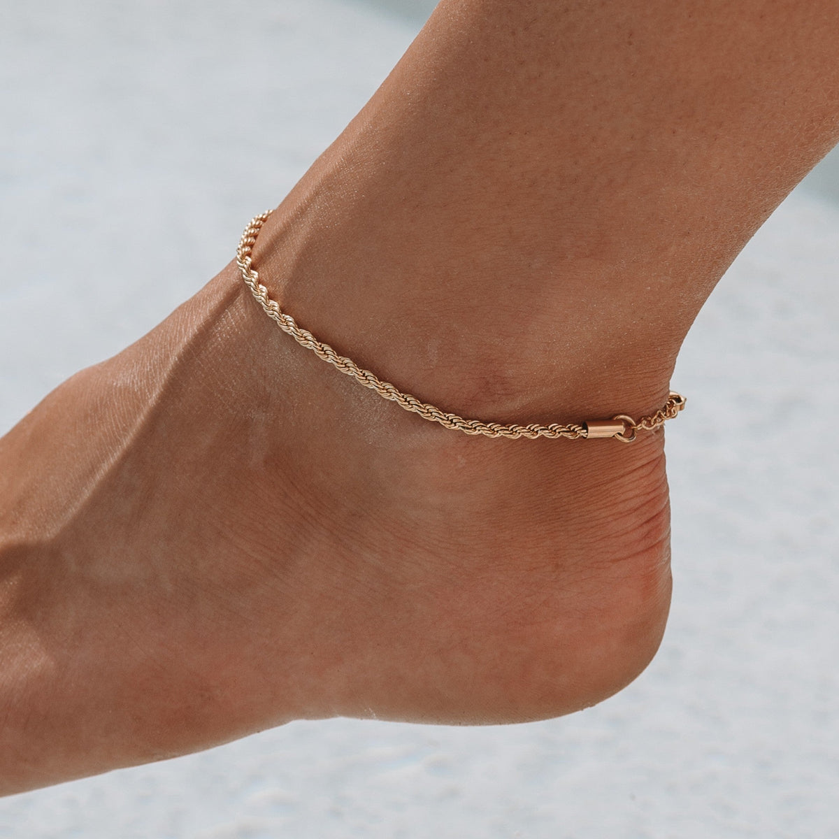 "Calvi" Rope Chain Anklet 6