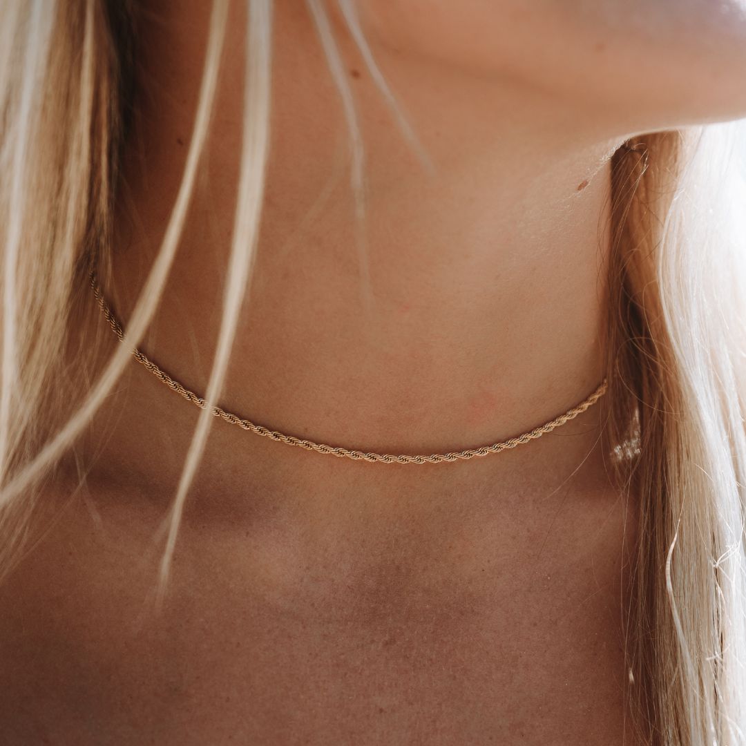 "Calvi" Rope Chain Necklace 2