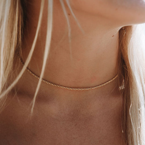 "Calvi" Rope Chain Necklace 2