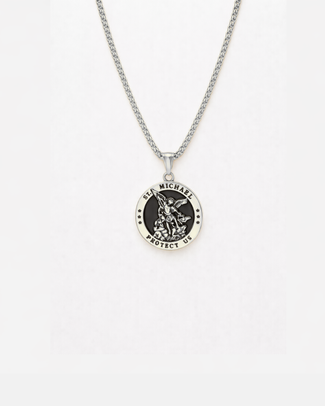 Saint Michael Protection Necklace | Stainless steel 1