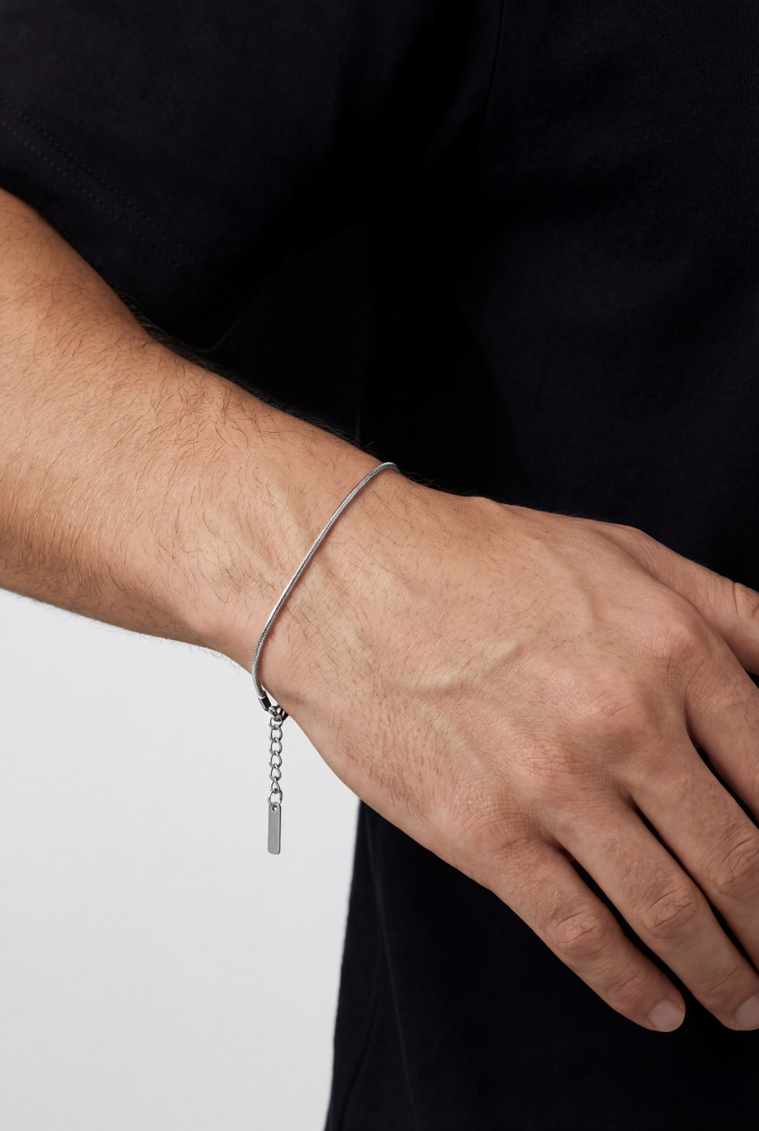 Serpenté Fine Bracelet | Silver 2