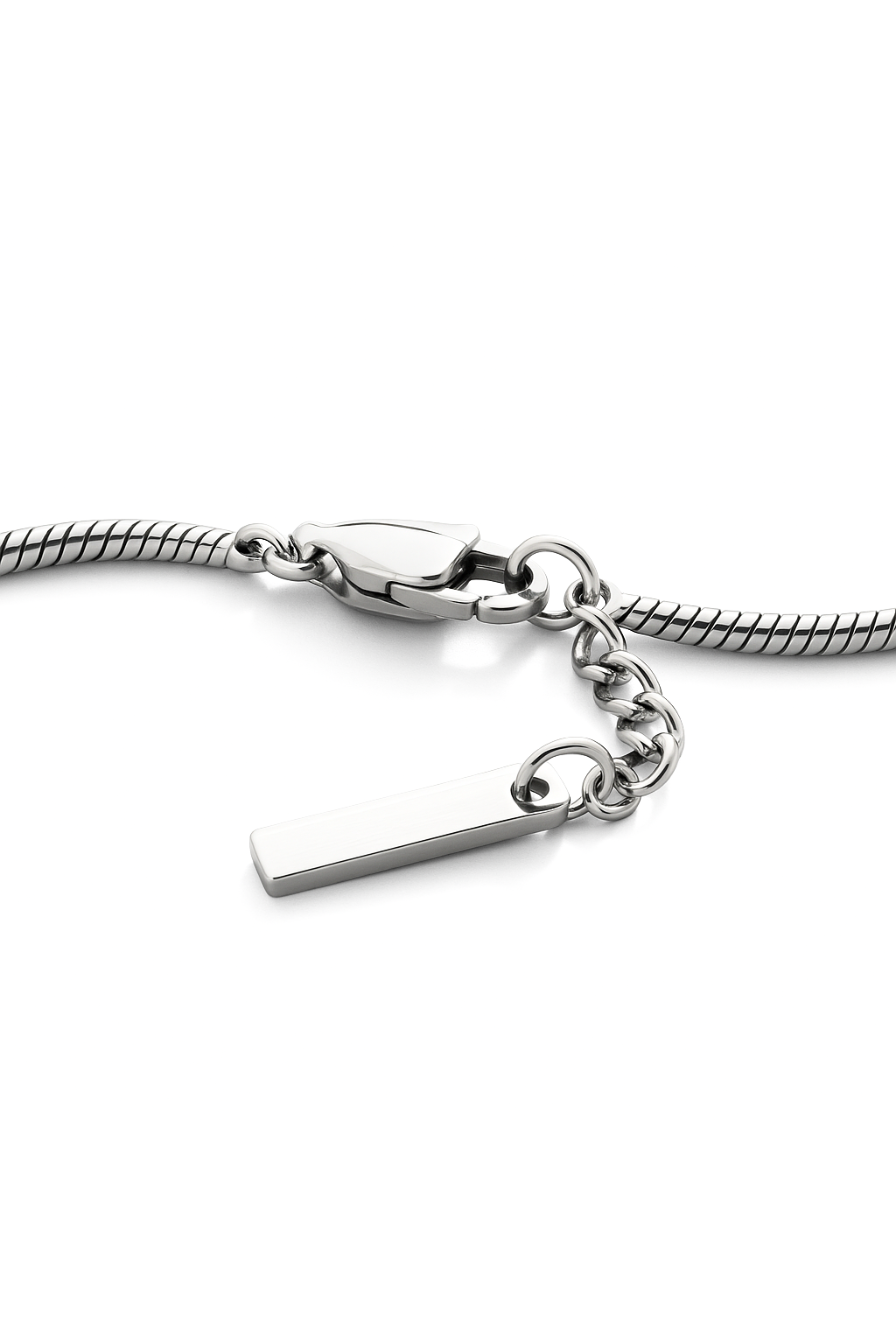 Serpenté Fine Bracelet | Silver 6