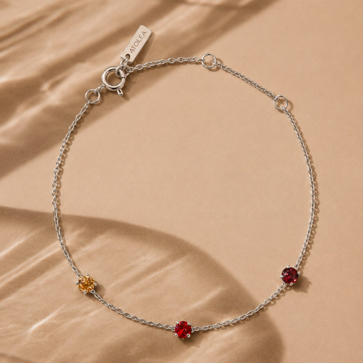Custom Birthstone Bracelet 15