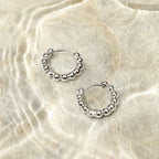 Beaded Hoops Earrings 10