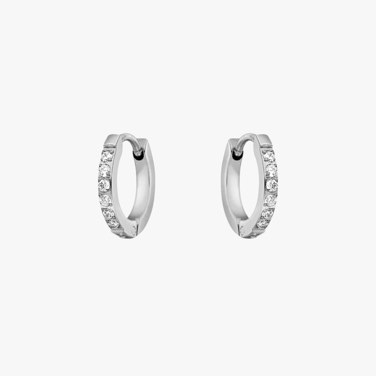 Tiny Gold Hoop Earrings 11