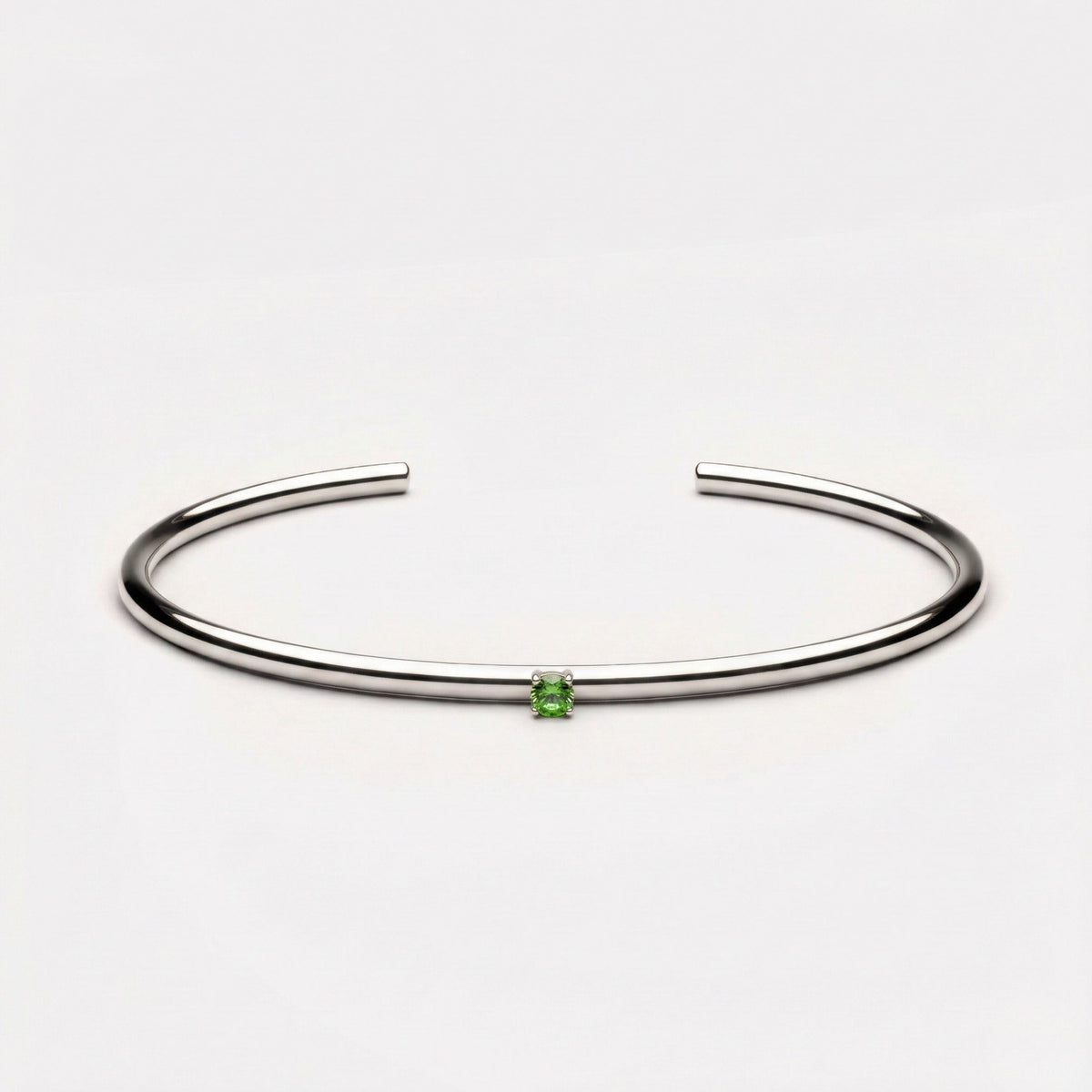 Thin Emerald Cuff 8