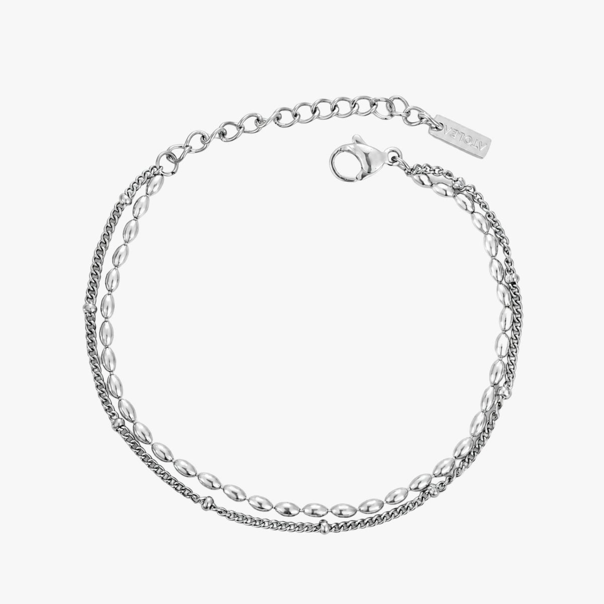 Layered Pebble Bracelet 8