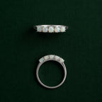 Opal Band Ring 8
