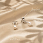 Pearl Stud Earrings 4