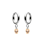 Rosé Drop Earrings 7