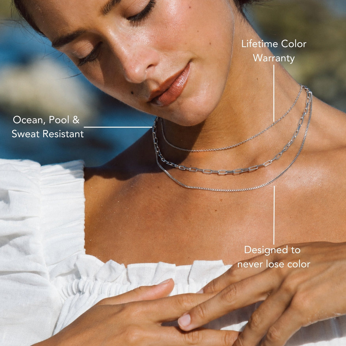 "Saona" Layered Necklace 10