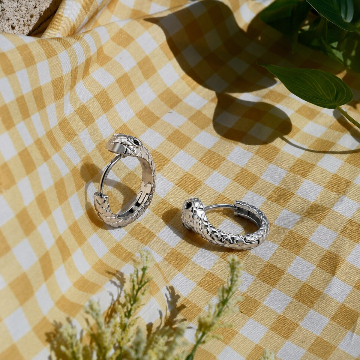 Snake Hoops Earrings 9