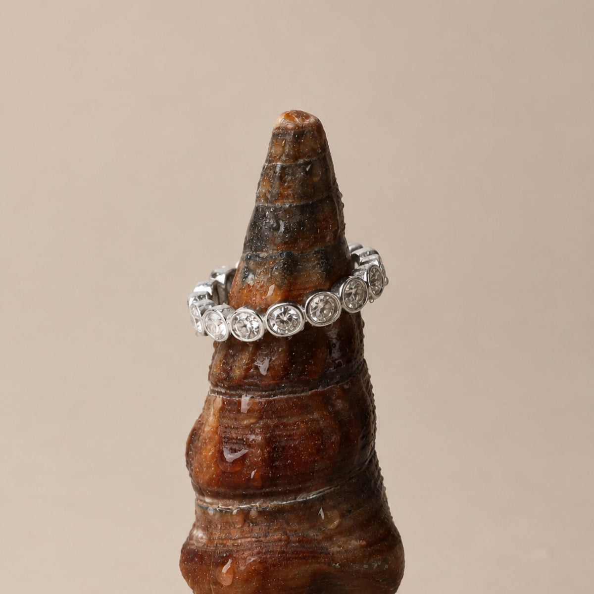 Beaded Sparkly Ring 18