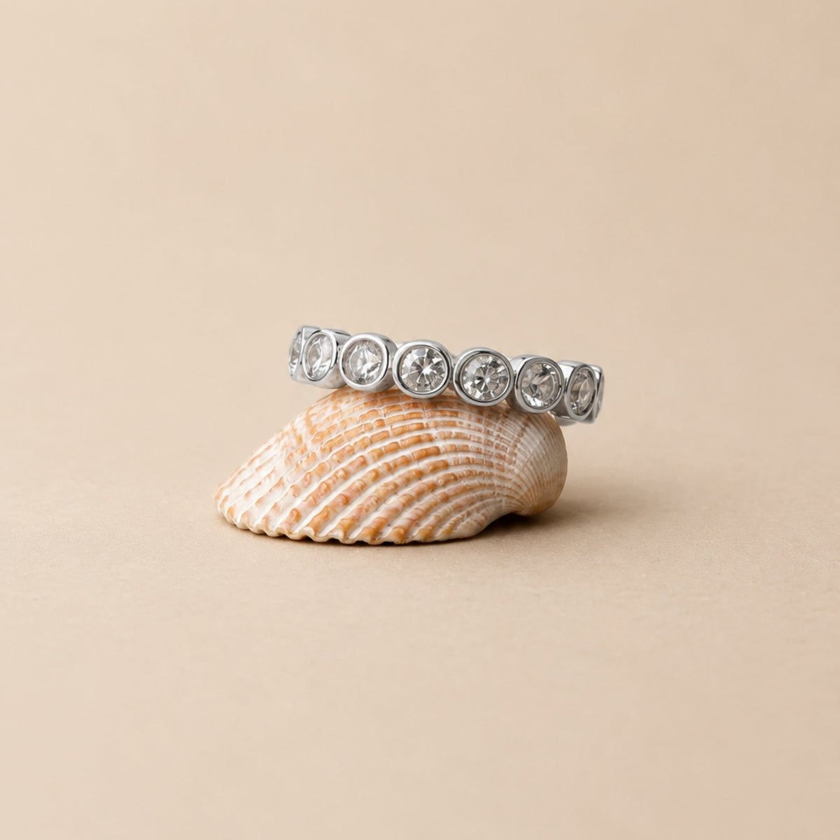 Beaded Sparkly Ring 12