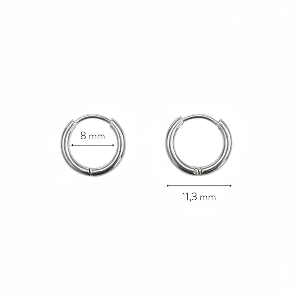 Tiny Huggie Hoops 13
