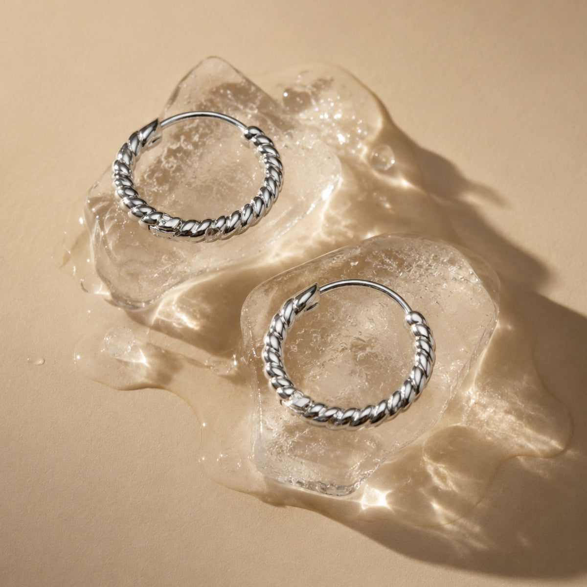 Twisted Hoops Earrings 8